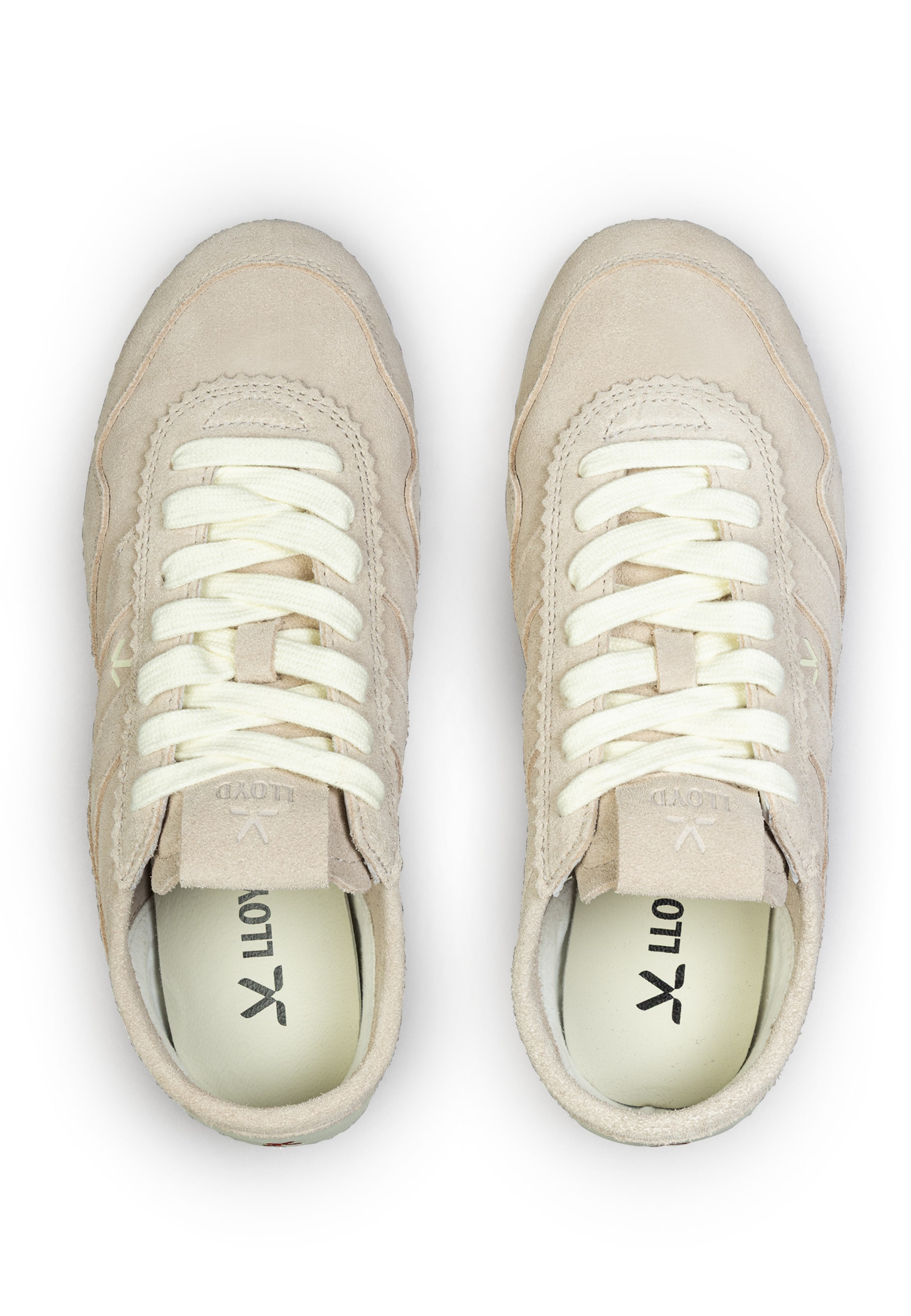 LLOYD Sneakers hoog in Beige