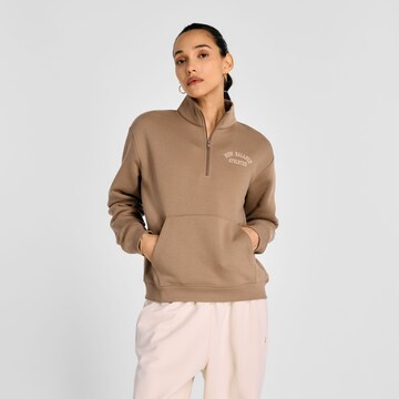 new balance Sweatshirt in Bruin: voorkant