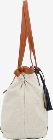 TOM TAILOR Shoulder Bag 'Kimi' in Beige