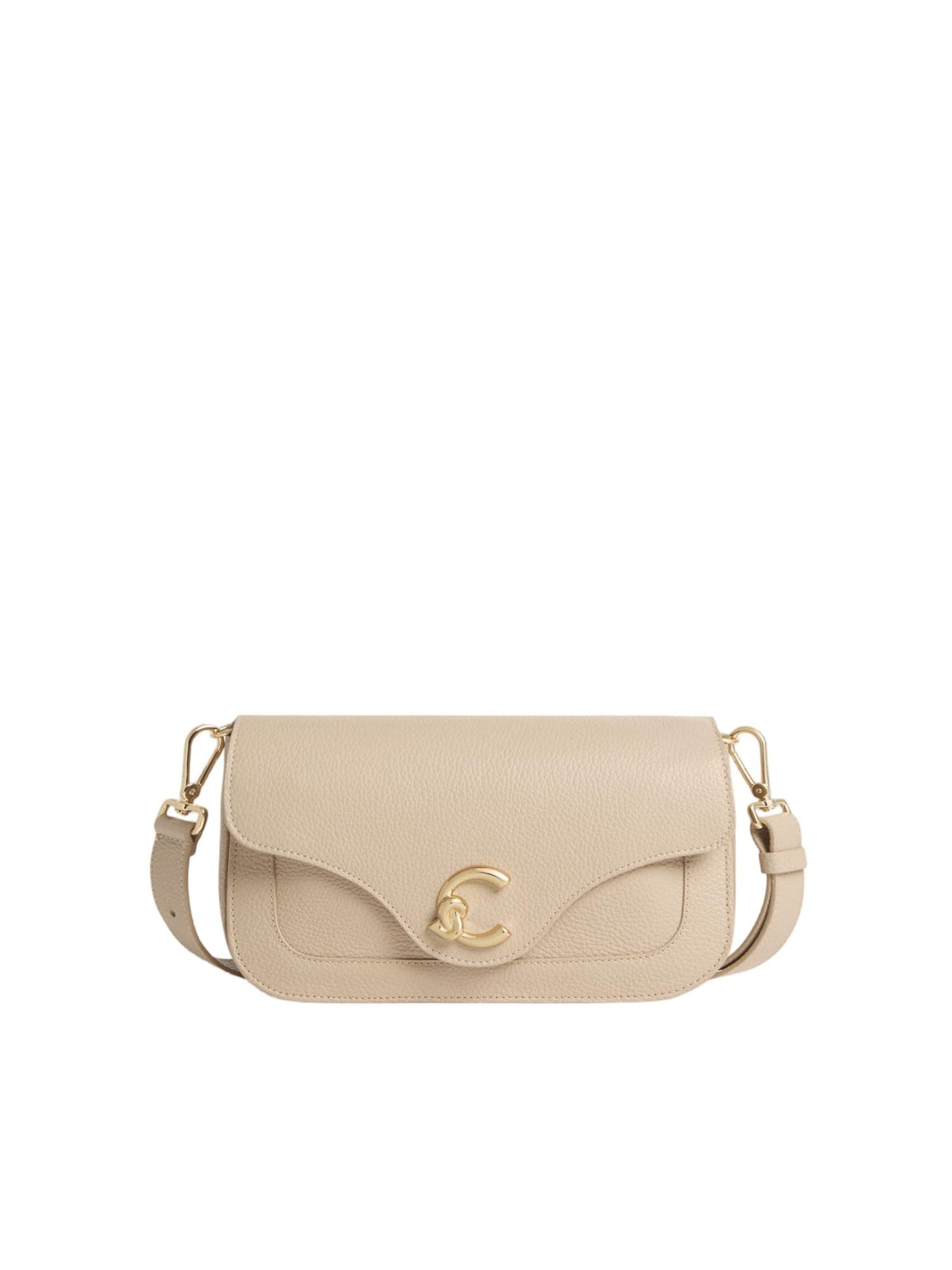 Coccinelle - Bolso de mano 'COCCINELLE C-Me S26 2' en beige: frente
