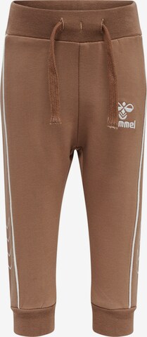 Hummel Regular Broek 'CASEY' in Bruin: voorkant