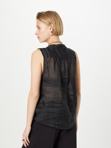 Banana Republic Bluse in Schwarz