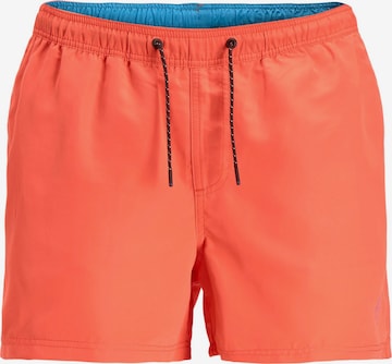JACK & JONES Plavecké šortky 'CRETE' - oranžová: predná strana