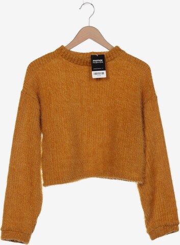 Bershka Sweater & Cardigan in M in Orange: front