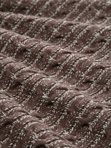 TOM TAILOR Pulover | rjava barva