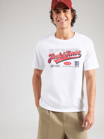 Maglietta di JACK & JONES in grigio: frontale