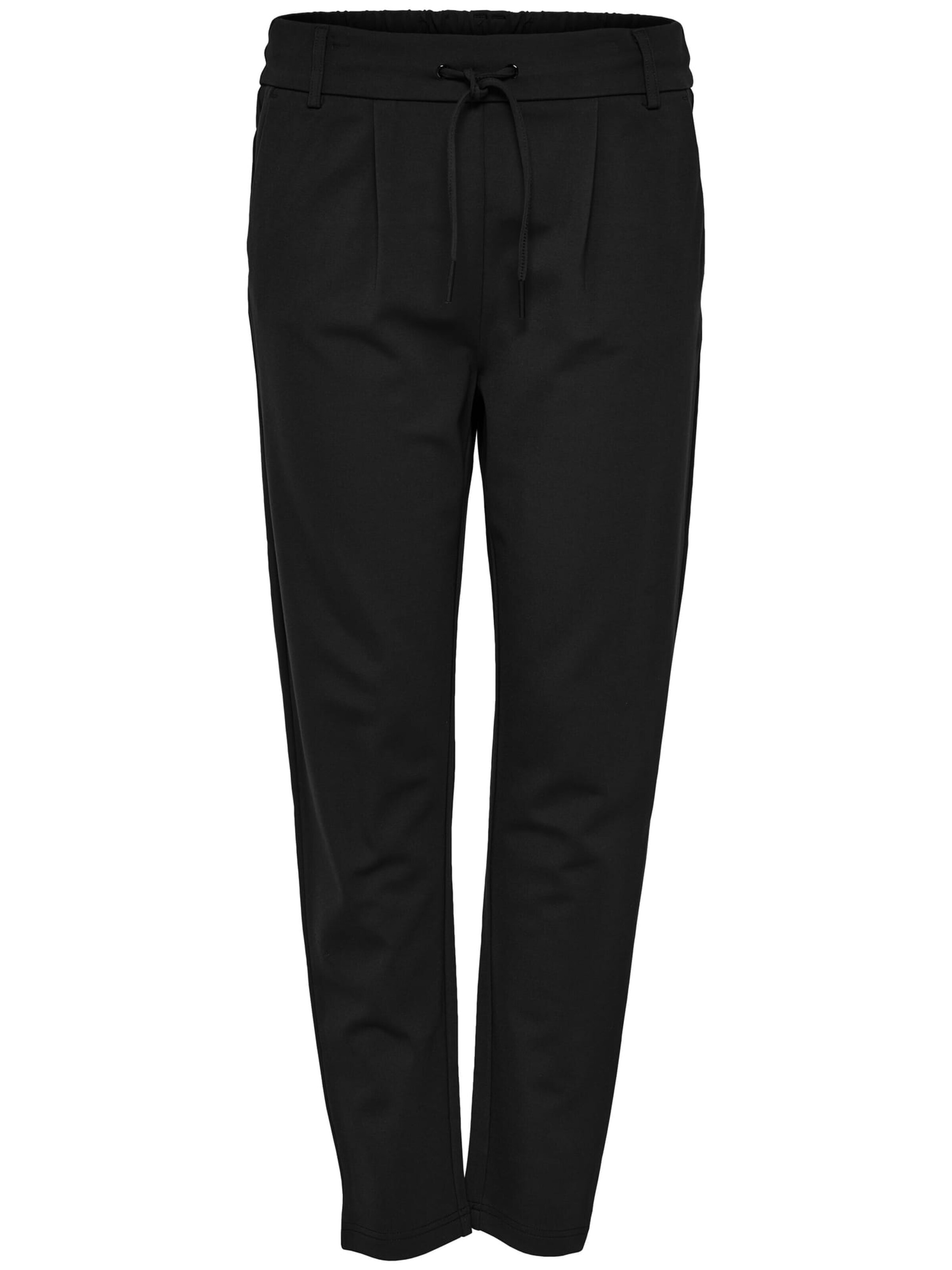 ONLY Baggy Trousers 'Poptrash' in Black: front