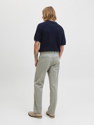 JACK & JONES regular Παντελόνι τσίνο 'JPSTKANE BARRET' σε πράσινο