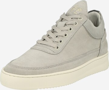 Filling Pieces - Calzado deportivo con cordones en gris: frente