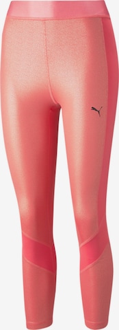 PUMA - regular Pantalón deportivo 'Elektro Summer' en rosa: frente