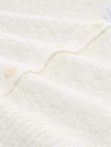 TOM TAILOR Gebreid vest in Wit