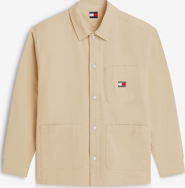 Tommy Jeans Демисезонная куртка 'ESSENTIAL' в Бежевый: спереди