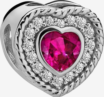 Pendentif Lucardi en argent : devant