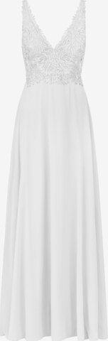 Kraimod Evening Dress in White: front