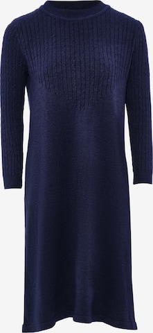 Jalene Knitted dress in Blue: front