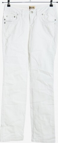 Y.O.U. Slim Jeans in 25-26 in White: front