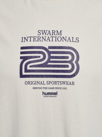 T-Shirt Hummel en blanc