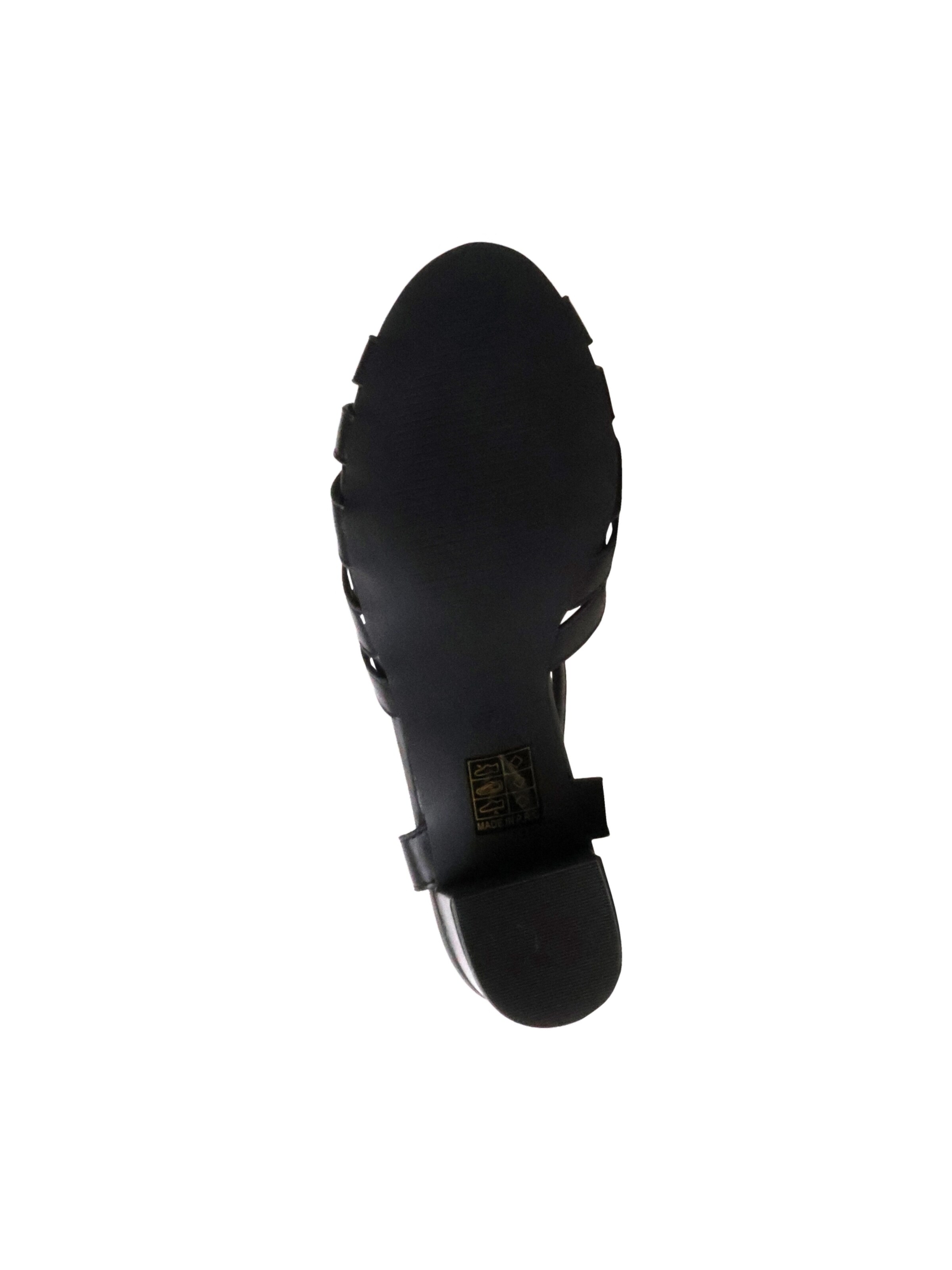 Sandales 'Supermodische Sandalen mit Absatz' POTI PATI en noir