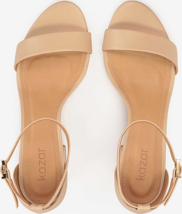 Kazar Sandals in Beige