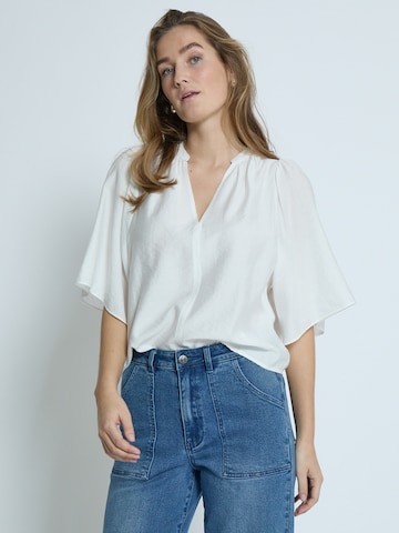 Camicia da donna 'Georgia' di Peppercorn in bianco: frontale
