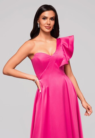 Robe de soirée Ombre en rose