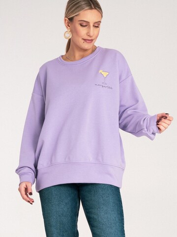 Figl Sweatshirt 'M1152' in Purple