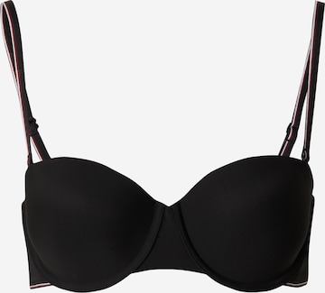 Invisible Soutien-gorge Tommy Hilfiger Underwear en noir : devant