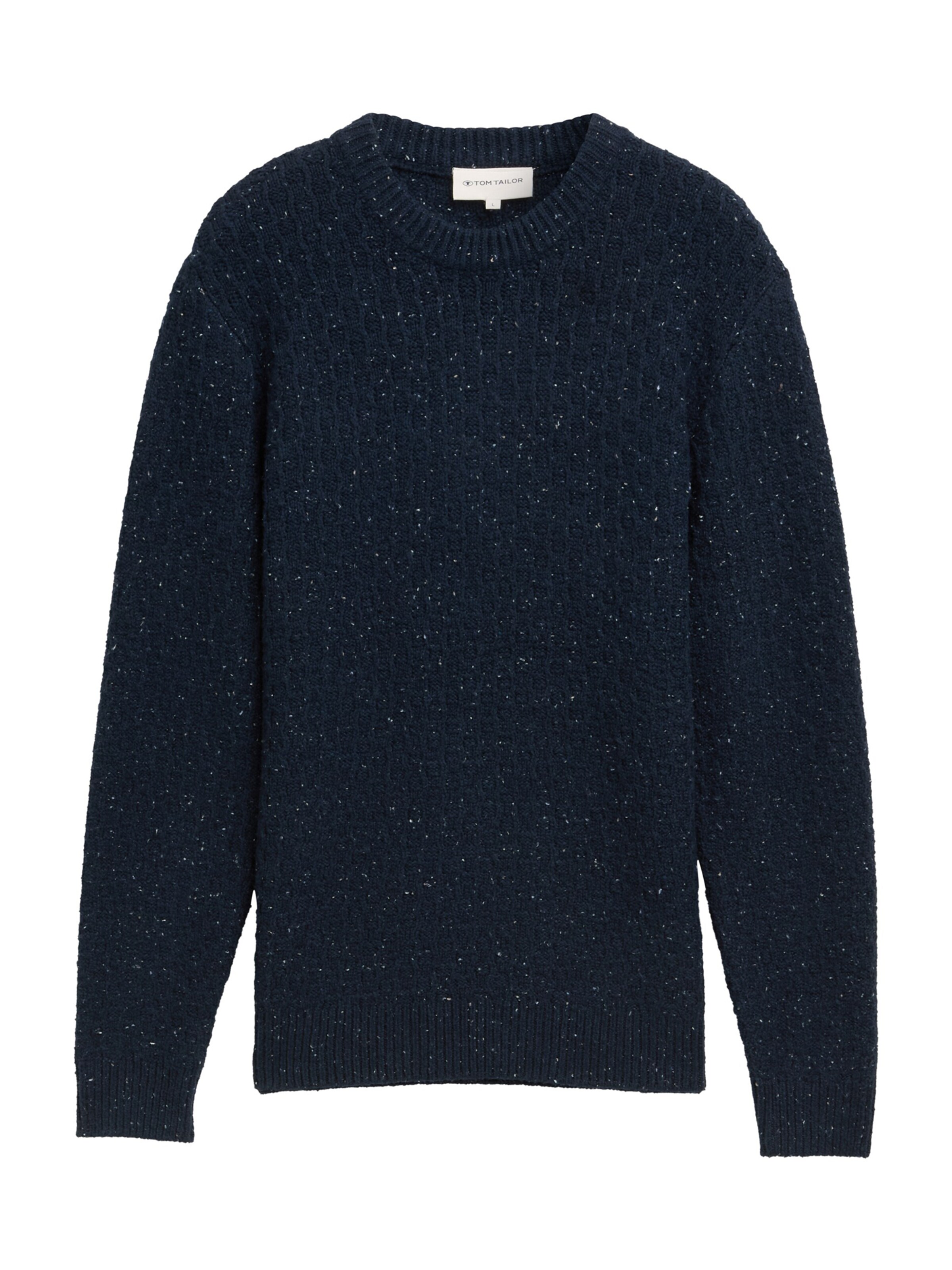 TOM TAILOR Sweter w kolorze niebieski: przód