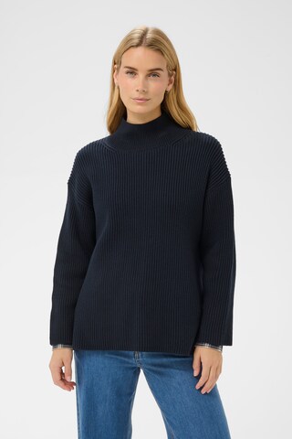 Part Two Pullover  'Ziya' in Blau: Vorderseite