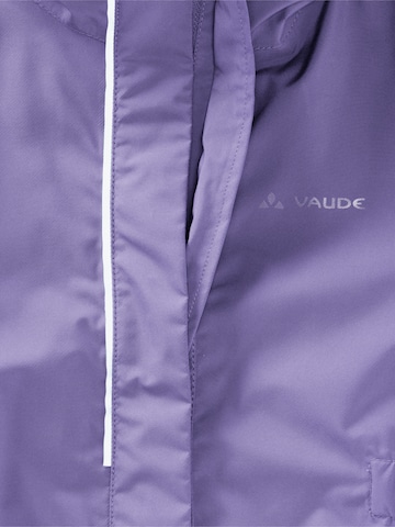 VAUDE Performance Jacket 'Rain' in Purple