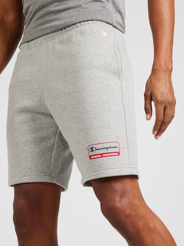 Champion Authentic Athletic Apparel Normální Kalhoty – šedá