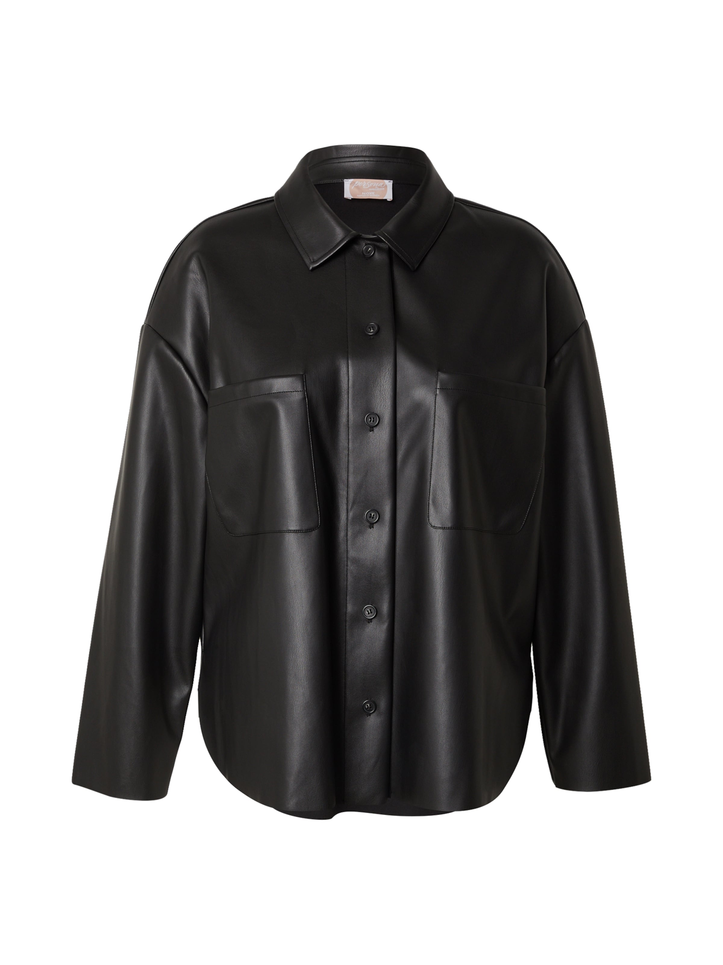 Veste mi-saison 'EPSILON' Persona by Marina Rinaldi en noir : devant