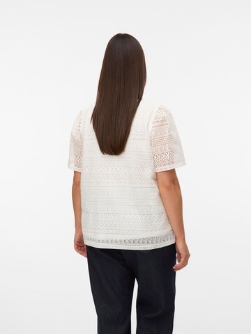 Vero Moda Curve Bluse 'VMHoney' i hvid