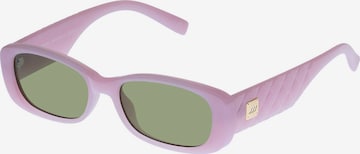 Lunettes de soleil 'Unreal' LE SPECS en rose : devant