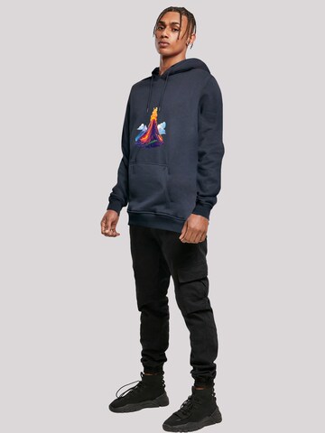 Sweat-shirt 'Vulkanausbruch' F4NT4STIC en bleu