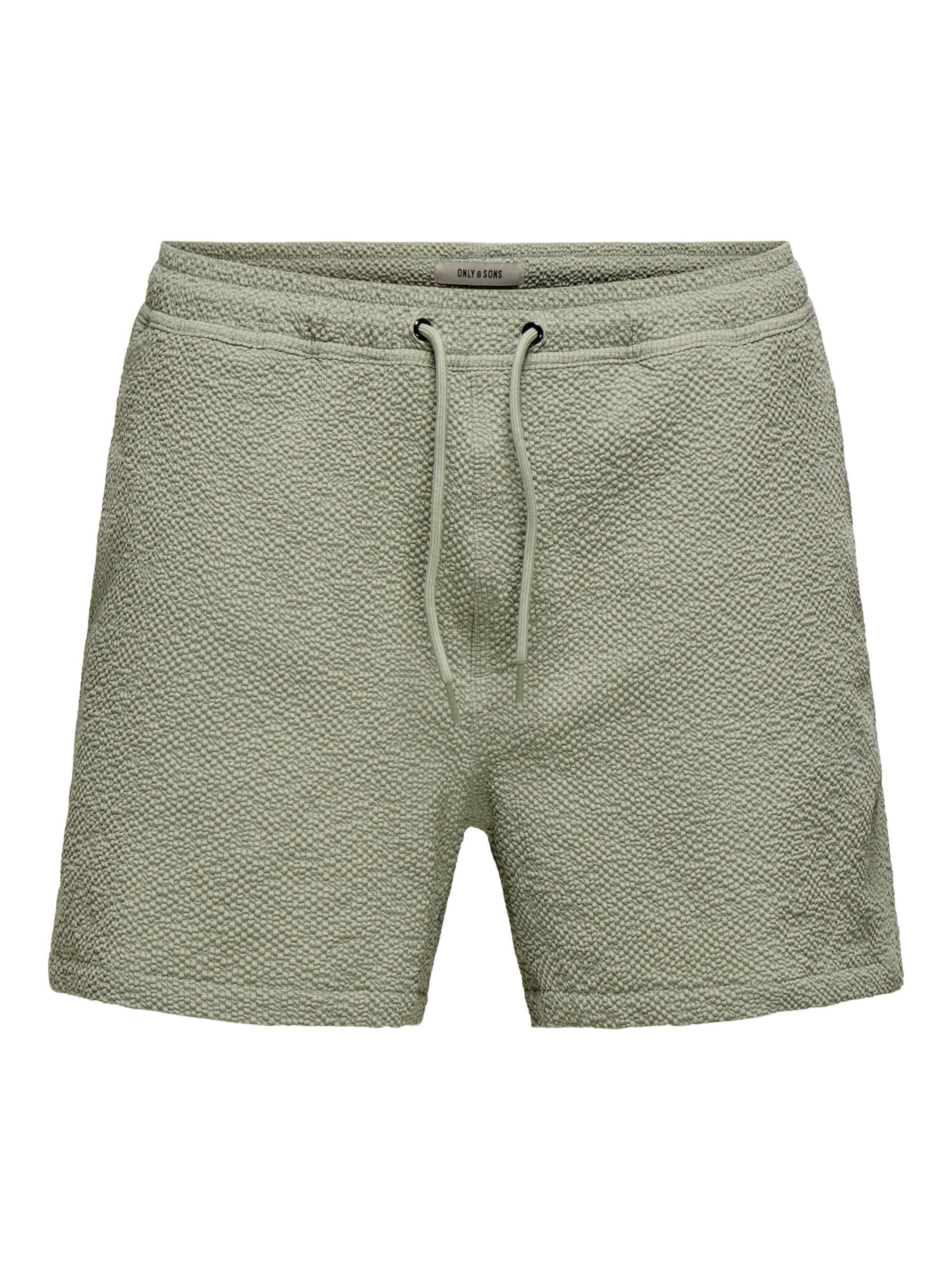 Only & Sons Badeshorts 'ONSTed' i grøn: forside