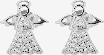 Akzent Ohrringe 'Liss, 925 Sterlingsilber, langlebig' in Silber: Vorderseite