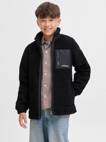 Jack & Jones Junior Between-season jacket in Black: front