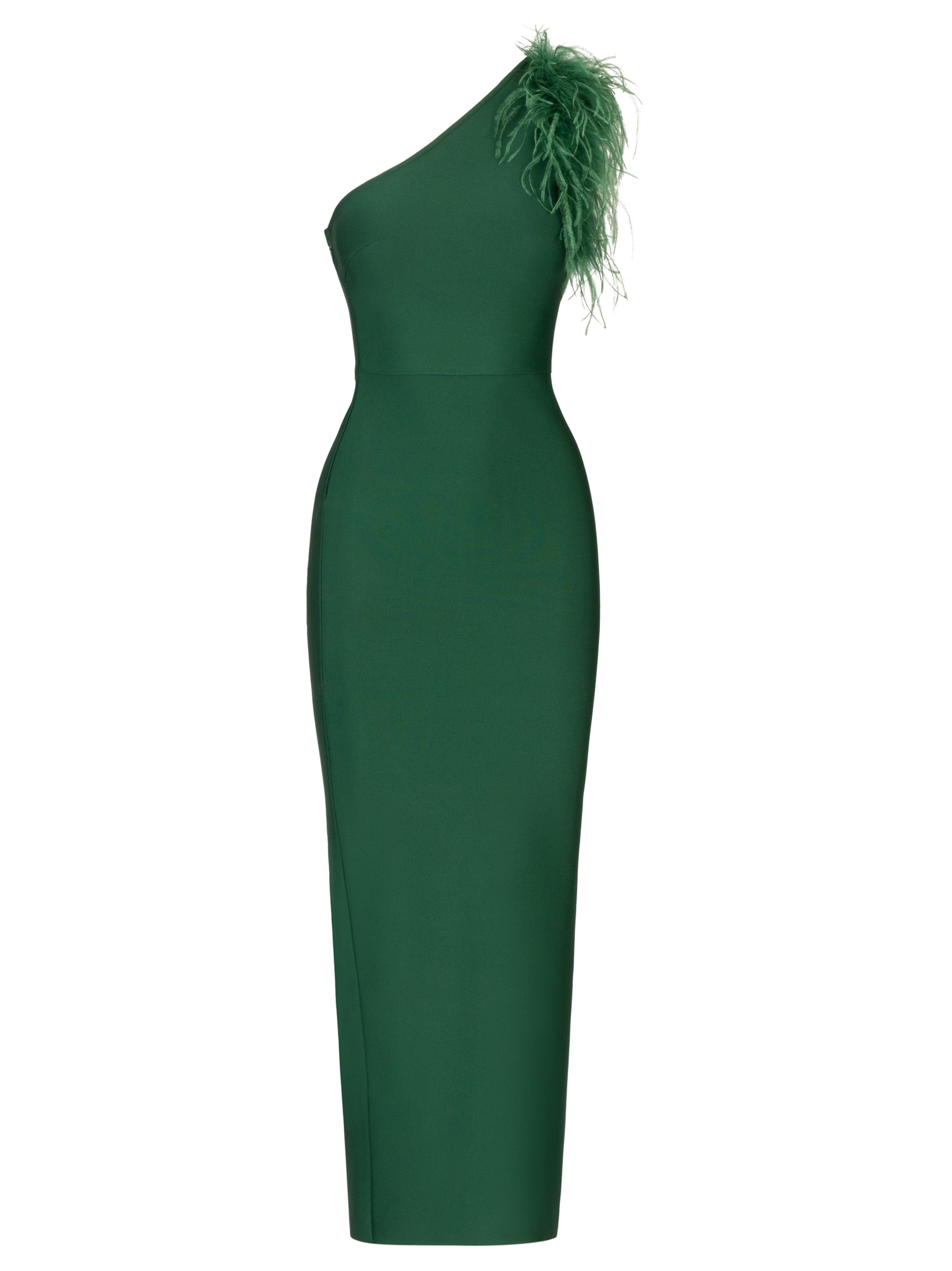 Kraimod - Vestido de noche en verde: frente