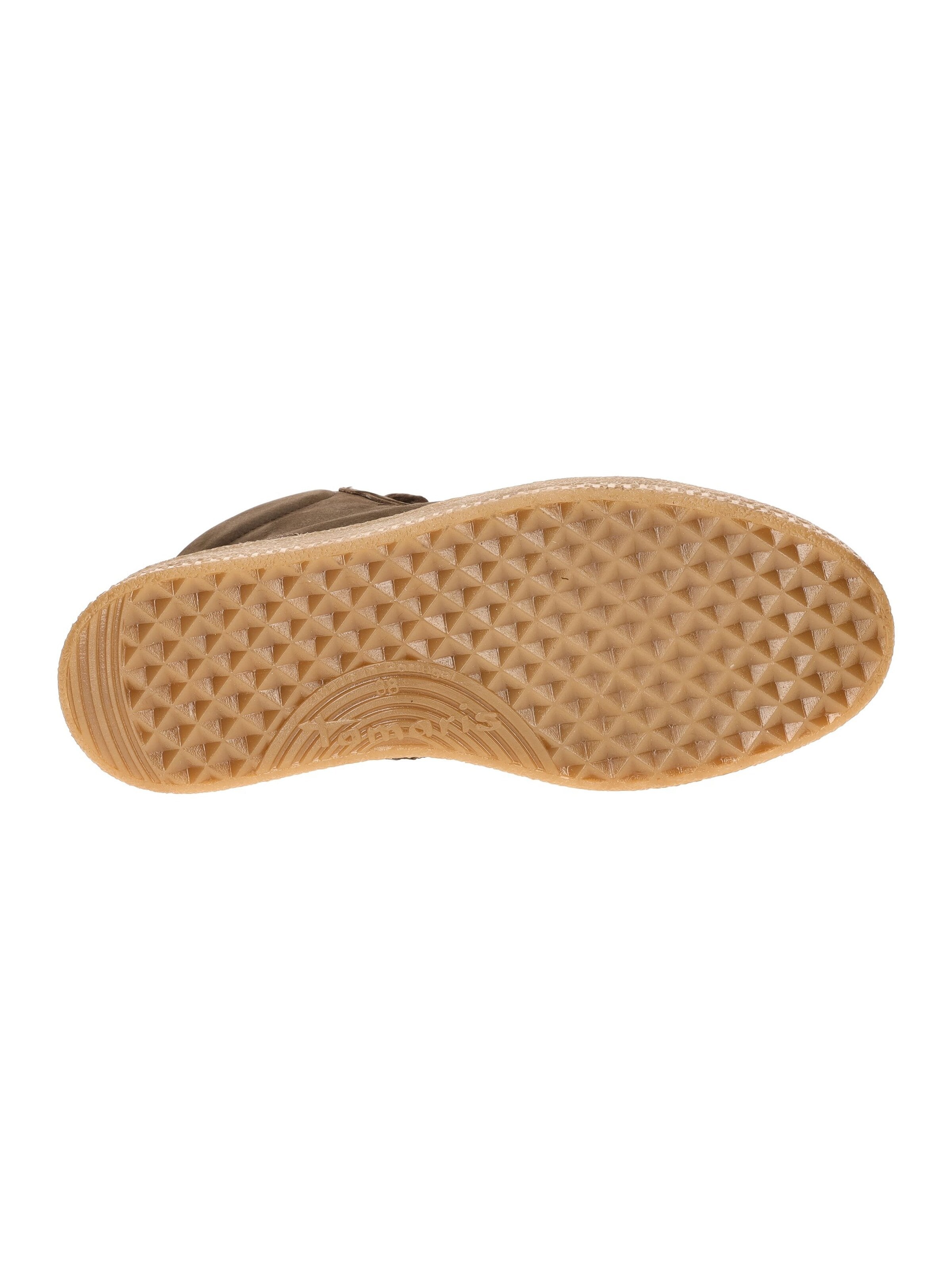 Tamaris Lace-Up Ankle Boots in Brown