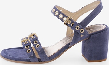 Sandales à lanières 'Viola' Kennel & Schmenger en bleu : devant