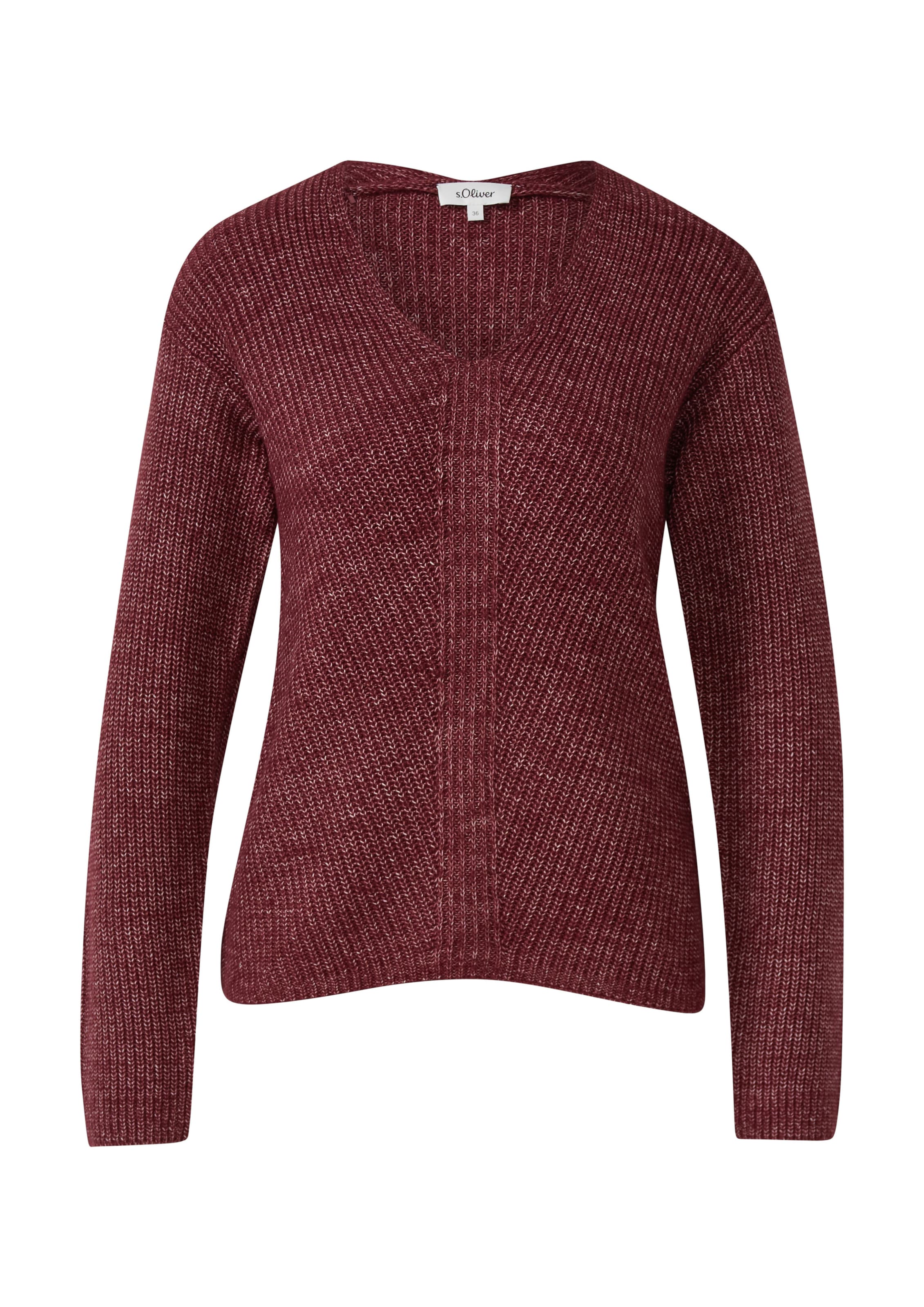s.Oliver Pullover in Rot: Vorderseite