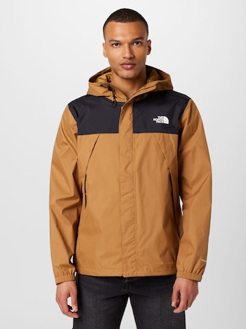 THE NORTH FACE Outdoor jacket 'Antora' in Brown: front