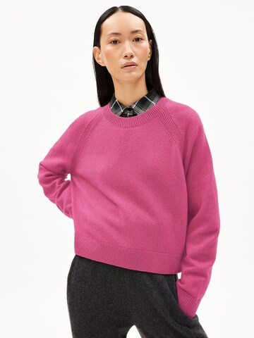 ARMEDANGELS Pullover 'DILIRIAA' in Pink: Vorderseite