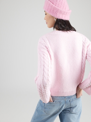 VILA Pulóver 'VITYNE' - rózsaszín