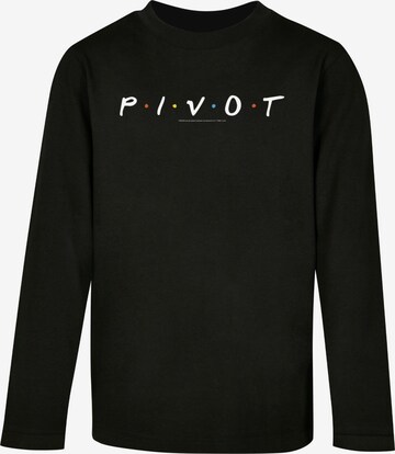 ABSOLUTE CULT T-Shirt 'Friends - Pivot' in Schwarz: predná strana