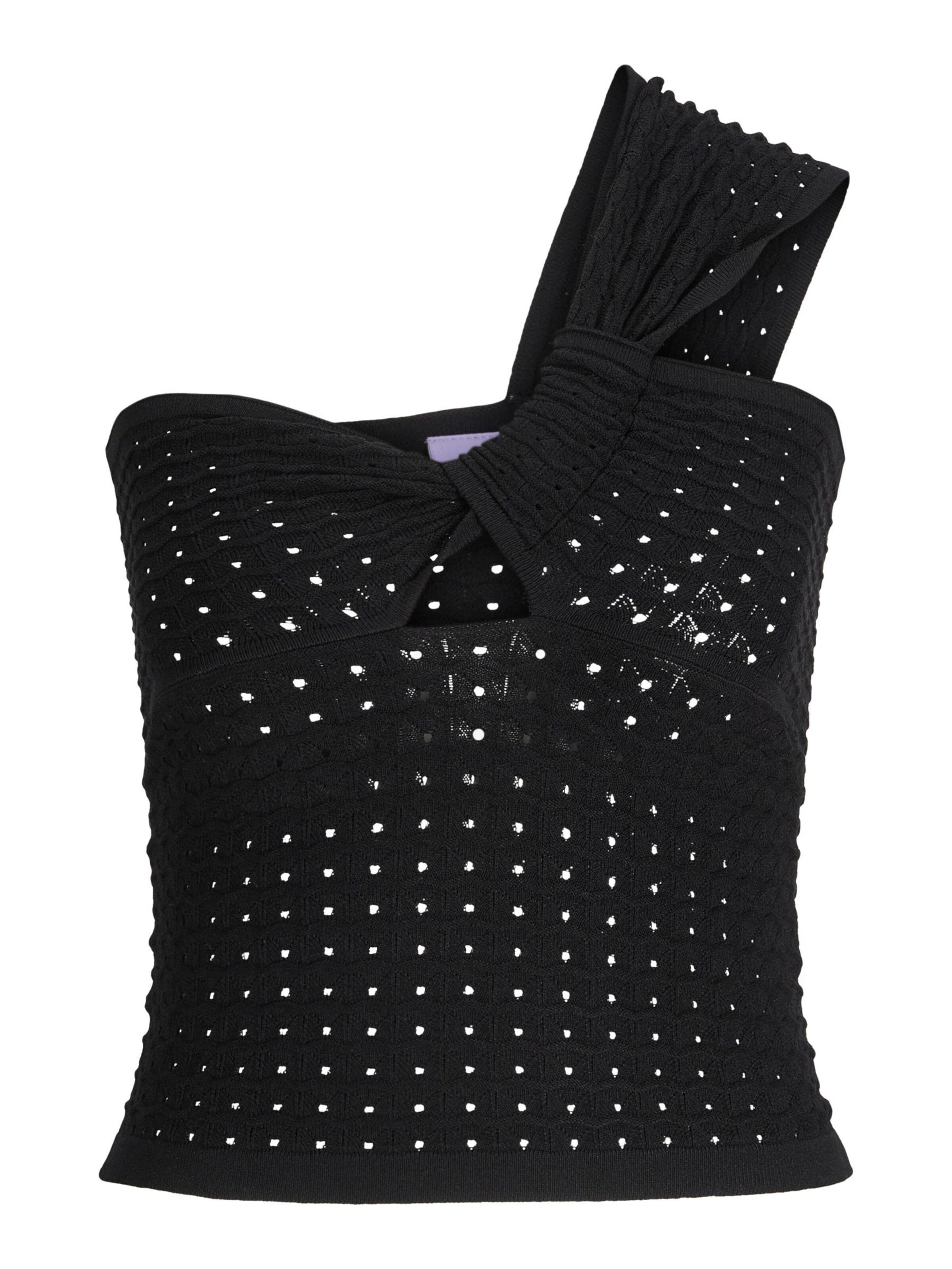 JJXX Knitted top 'JXNeye' in Black: front