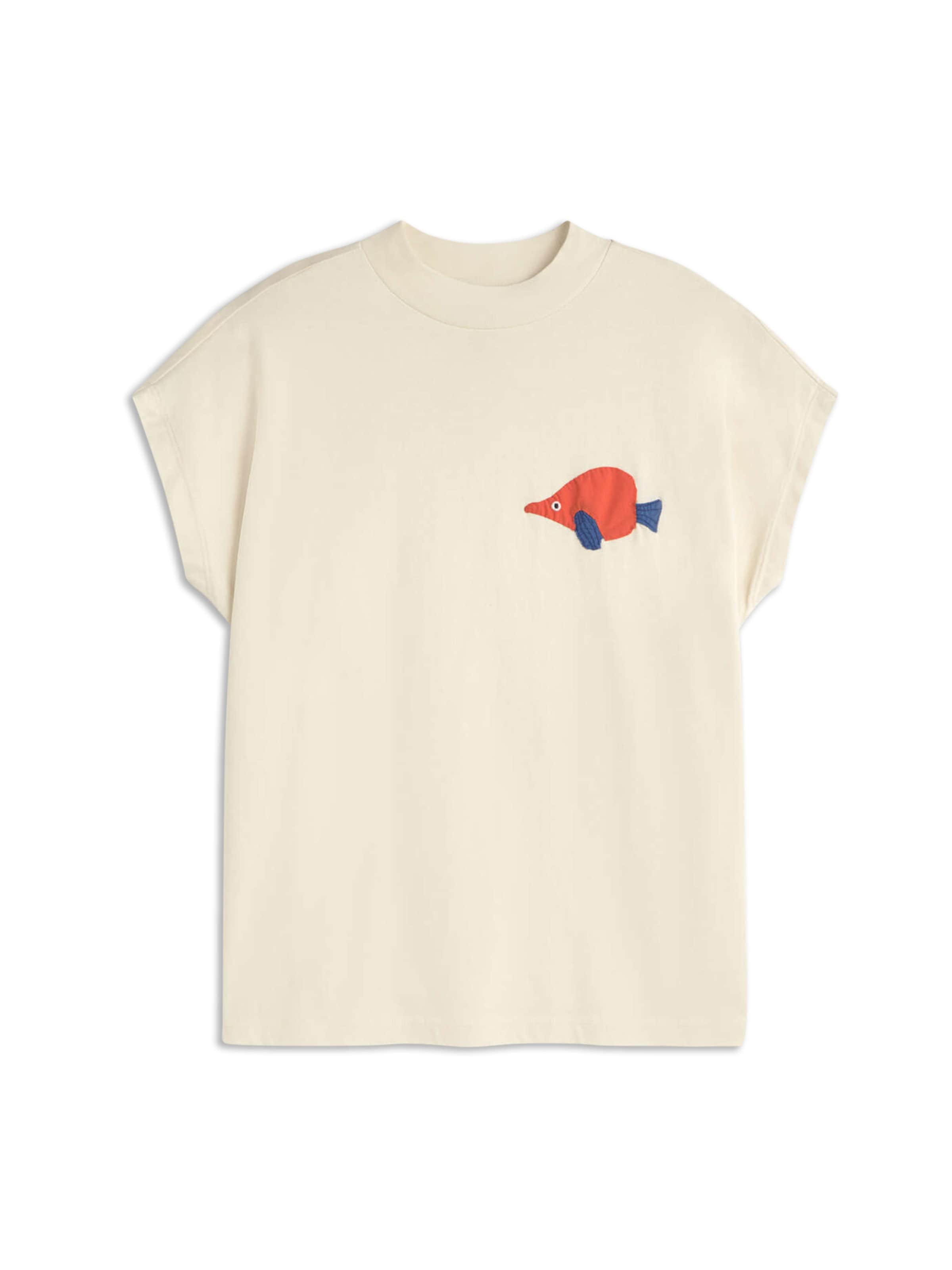 T-shirt 'Volta' Thinking MU en blanc : devant