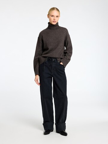 Pull-over SELECTED FEMME en marron