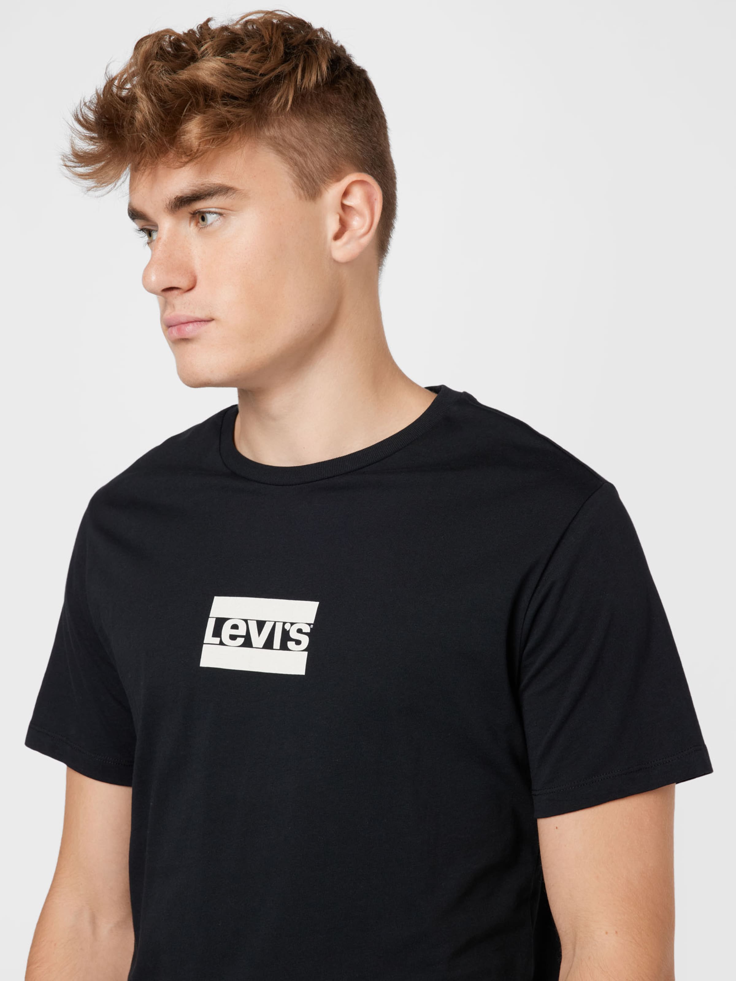 Maglie e T-shirt Abbigliamento LEVIS Maglietta in Nero 
